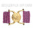Cymbal Magnetic Clasps for 11/0 Delica & Round Beads, Souda II, Round 15.5x17.5mm, Antiqued Brass Plated (1 Set)