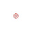 PRESTIGE Crystal, #5328 Bicone Bead 4mm, Rose Peach (1 Piece)