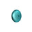 PRESTIGE Crystal, #5817 Cabochon Pearl 6mm, Iridescent Dark Turquoise, (1 Piece)