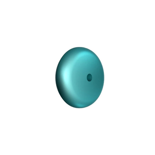 PRESTIGE Crystal, #5817 Cabochon Pearl 8mm, Iridescent Dark Turquoise, (1 Piece)