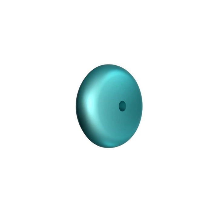 PRESTIGE Crystal, #5817 Cabochon Pearl 8mm, Iridescent Dark Turquoise, (1 Piece)