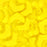 Czech Glass, 2-Hole Chevron Beads 10x4mm, Opaque Yellow (1 Strand)