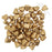 Czech Glass Matubo, Triangular 2-Hole Nib-Bit Beads 5.5x6mm, Matte - Metallic Flax (2.5" Tube)