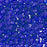 Czech Glass, Domed Teacup Beads 4x2mm, Cobalt (2.5" Tube)