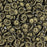 Czech Glass, Domed Teacup Beads 4x2mm, Metallic Suede - Gold (2.5" Tube)