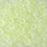 Czech Glass, Domed Teacup Beads 4x2mm, Milky Jonquil (2.5" Tube)