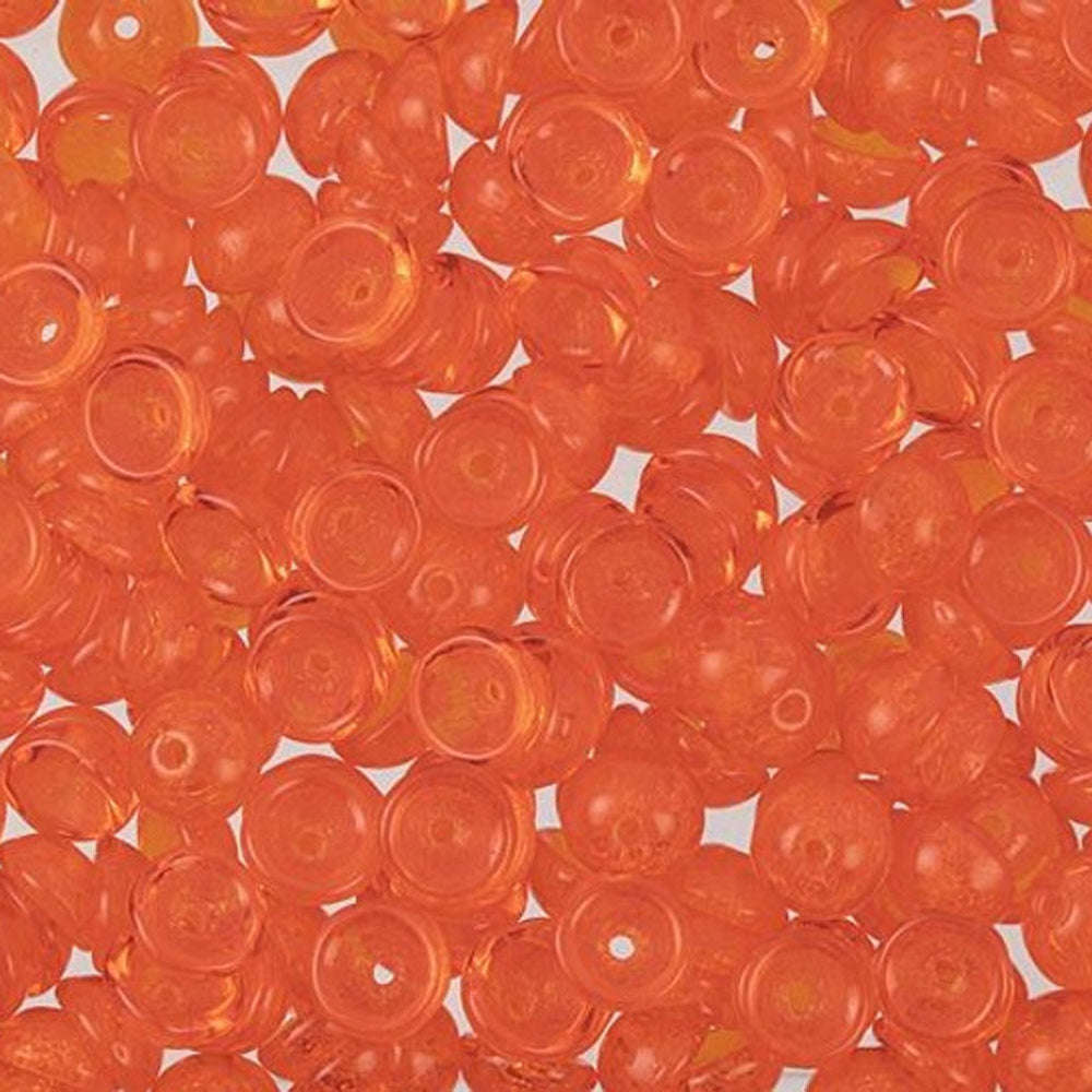 Czech Glass, Domed Teacup Beads 4x2mm, Hyacinth (2.5" Tube)