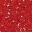 Czech Glass, Domed Teacup Beads 4x2mm, Siam Ruby (2.5" Tube)