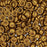 Czech Glass, Domed Teacup Beads 4x2mm, Matte - Metallic Antique Gold (2.5" Tube)