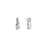 Charm, Faceted Itsy Drop 11.5x4.5mm, Antiqued Silver, by Nunn Design (1 Piece)