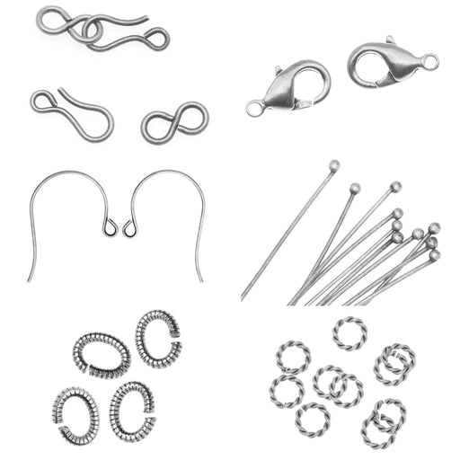 Nunn Design Antiqued Silver - Findings Collection