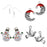 Set of 3 Pairs of Holiday Earrings - A Take & Make Collection