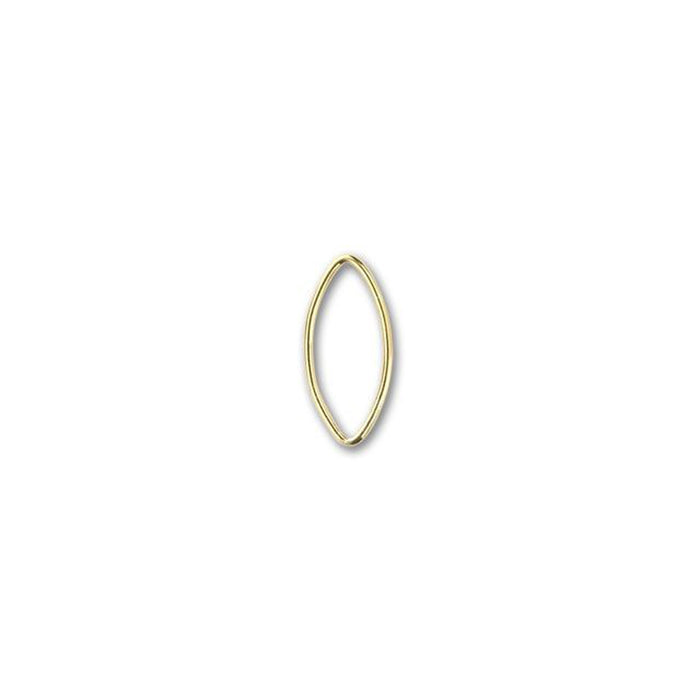 Connector Link, Marquise Shaped 19x9mm, 14k Gold-Filled (1 Piece)