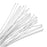 Head Pins, 2 Inches Long and 24 Gauge Thick, Silver Plated (50 Pieces)