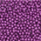 Czech Glass, Half-Drilled Round Finial Beads 2mm, Saturated Metallic Spring Crocus (2.5" Tube)