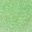 Czech Glass, Half-Drilled Round Finial Beads 2mm, Peridot (2.5" Tube)