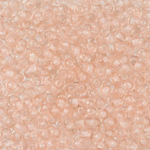 Czech Glass, Half-Drilled Round Finial Beads 2mm, Rosaline (2.5" Tube)