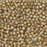 Czech Glass, Half-Drilled Round Finial Beads 2mm, Opaque Luster Picasso (2.5" Tube)