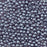 Czech Glass, Half-Drilled Round Finial Beads 2mm, Metal Luster Tanzanite (2.5" Tube)