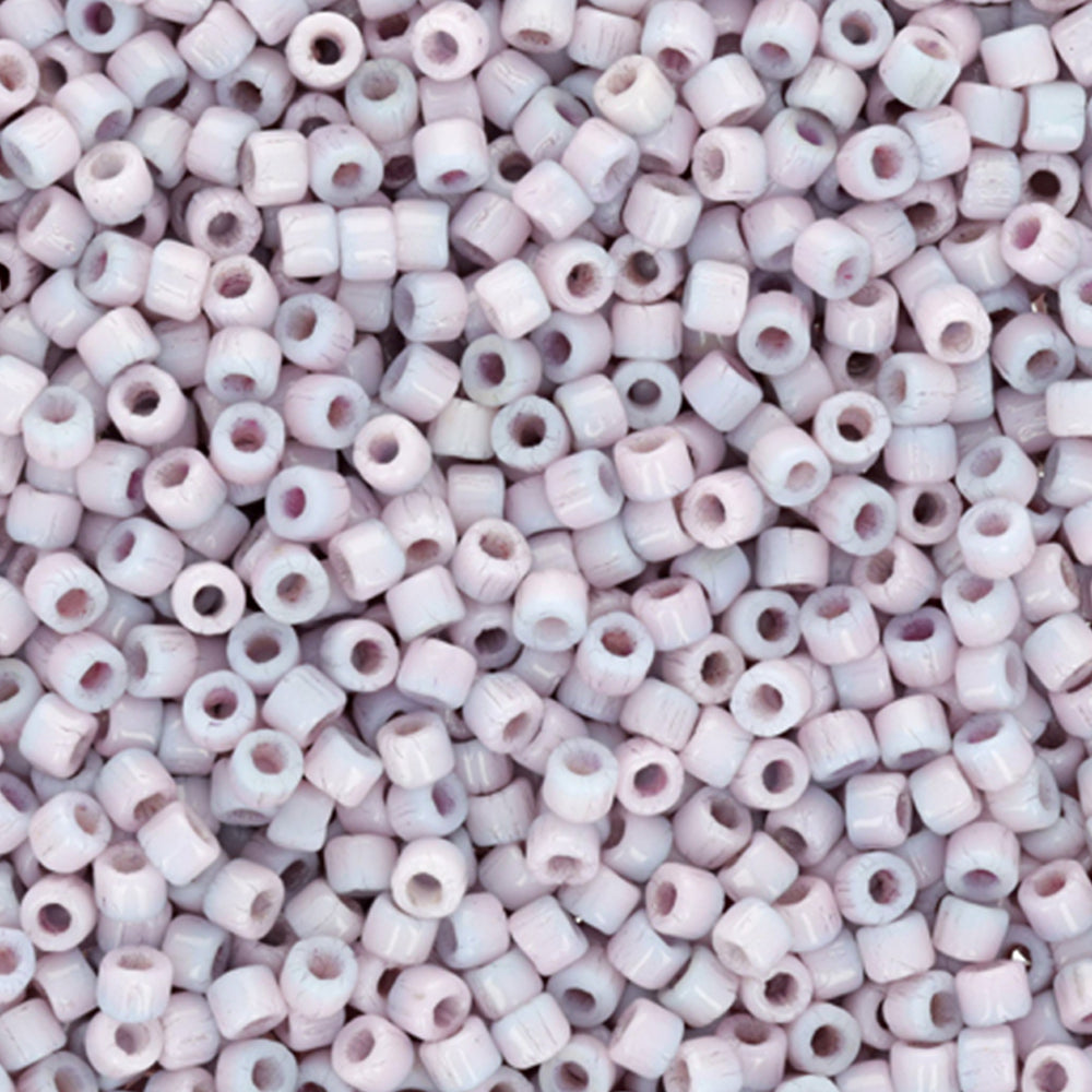 Czech Glass Matubo, 10/0 Seed Bead, Luster Lila (2.5 Inch Tube)