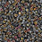 Czech Glass Matubo, 10/0 Seed Bead, Full Marea Jet (2.5 Inch Tube)