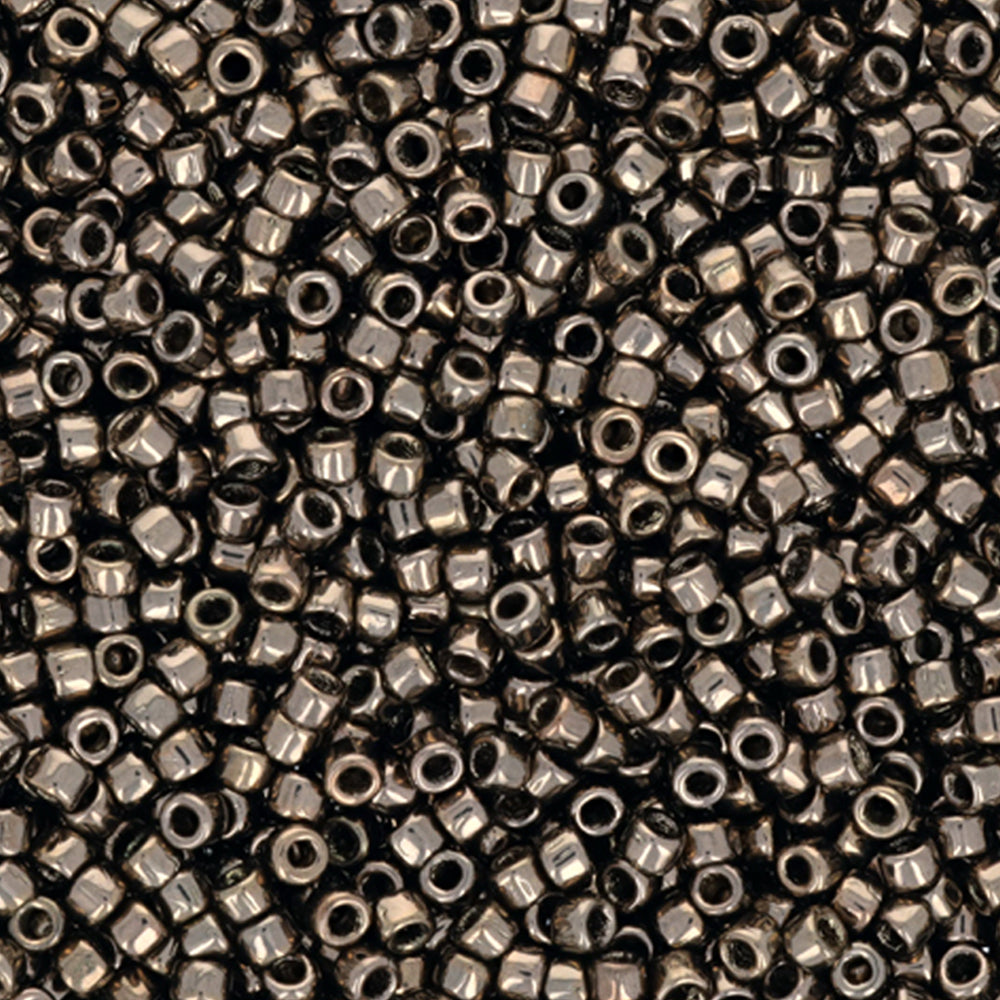 Czech Glass Matubo, 10/0 Seed Bead, Gold Bronze (2.5 Inch Tube)