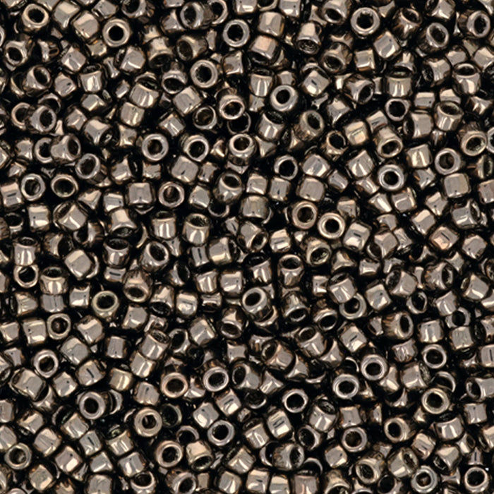Czech Glass Matubo, 10/0 Seed Bead, Gold Bronze (2.5 Inch Tube)