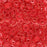 Czech Glass Matubo, 2/0 Seed Bead, Ionic Red/Yellow (5.5 Inch Tube)