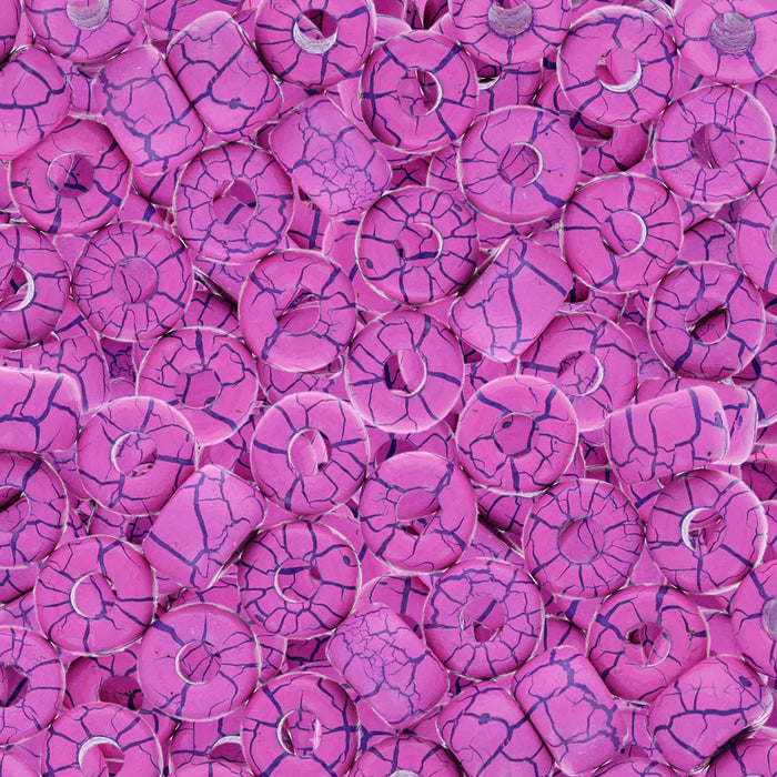 Czech Glass Matubo, 2/0 Seed Bead, Ionic Pink/Blue (5.5 Inch Tube)