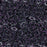 Czech Glass Matubo, 2/0 Seed Bead, Ionic Jet/Pink (5.5 Inch Tube)