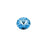 PRESTIGE Crystal, #1122 Swarovski Rivoli SS39, Aquamarine (1 Piece)