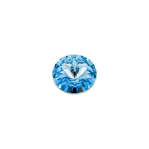 PRESTIGE Crystal, #1122 Swarovski Rivoli SS39, Aquamarine (1 Piece)