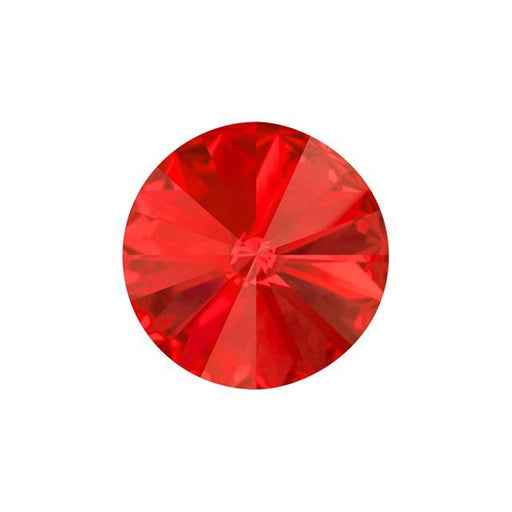 Swarovski Crystal, #1122 Swarovski Rivoli 14mm, Light Siam (1 Piece)