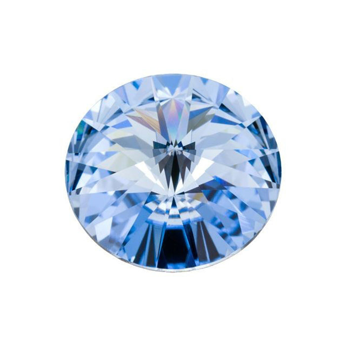 PRESTIGE Crystal, #1122 Swarovski Rivoli 14mm, Light Sapphire (1 Piece)