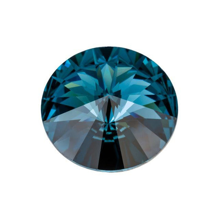 PRESTIGE Crystal, #1122 Swarovski Rivoli 14mm, Montana Sapphire (1 Piece)