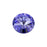 PRESTIGE Crystal, #1122 Swarovski Rivoli 12mm, Tanzanite (1 Piece)