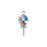 PRESTIGE Crystal, #190107 Cutie Cutes Charm, Louey Lollipop 19.5mm, Crystal AB (1 Piece)