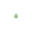 PRESTIGE Crystal, #190111 Cutie Cutes Charm, Candy Clover 11mm, Green (1 Piece)
