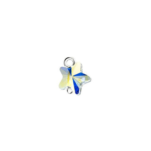 PRESTIGE Crystal, #190112 Cutie Cutes Charm, Sassy Star 9.5mm, Crystal AB (1 Piece)