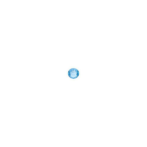 PRESTIGE Crystal, #2058 Round Flatback Rhinestone SS5, Aquamarine (1 Piece)