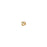 PRESTIGE Crystal, #2058 Round Flatback Rhinestone SS7, Crystal Golden Shadow (1 Piece)