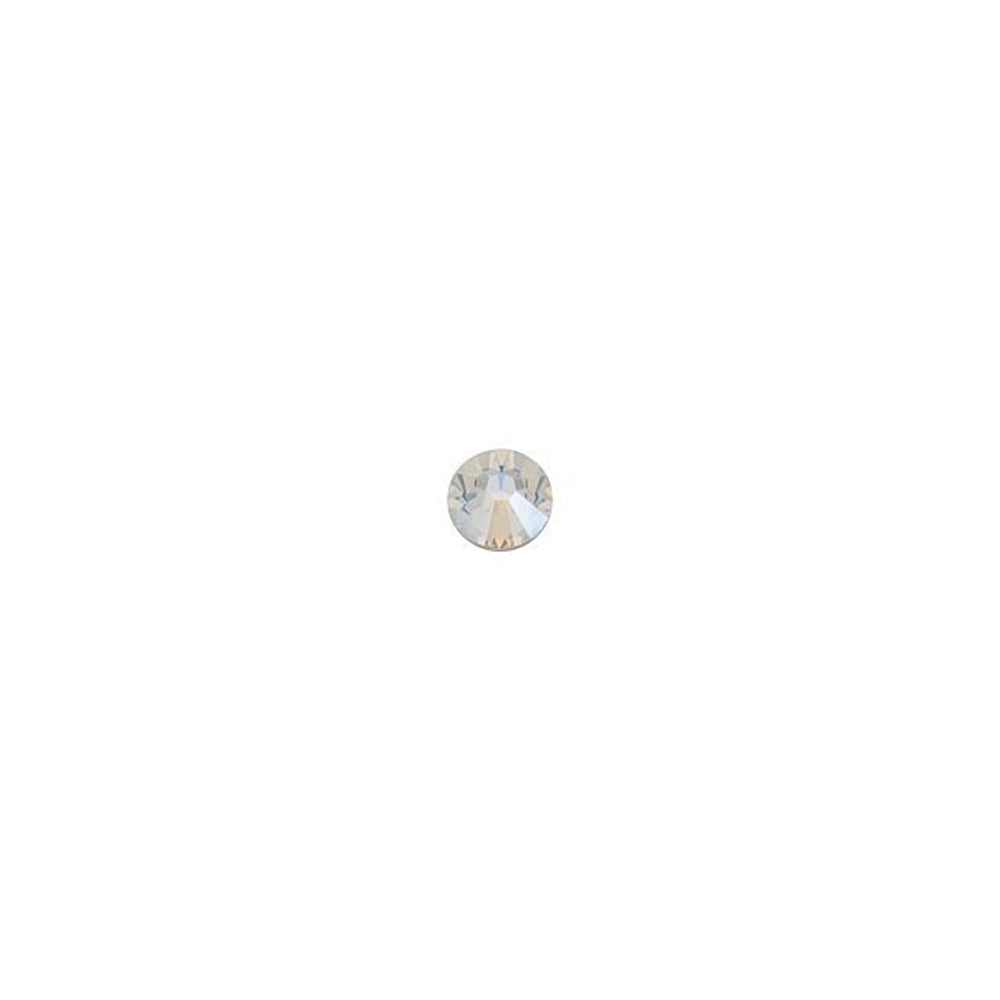 PRESTIGE Crystal, #2058 Round Flatback Rhinestone SS7, Crystal Moonlight (1 Piece)