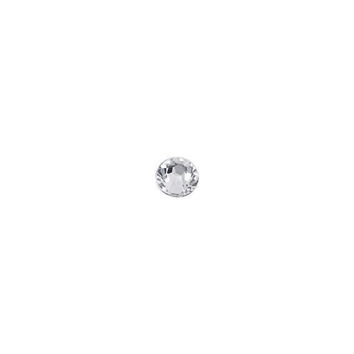 PRESTIGE Crystal, #2058 Round Flatback Rhinestone SS8, Crystal (1 Piece)