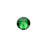 PRESTIGE Crystal, #2058 Round Flatback Rhinestone SS20, Dark Moss Green (1 Piece)