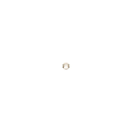 PRESTIGE Crystal, #2058 Round Flatback Rhinestone SS5, Light Silk (1 Piece)