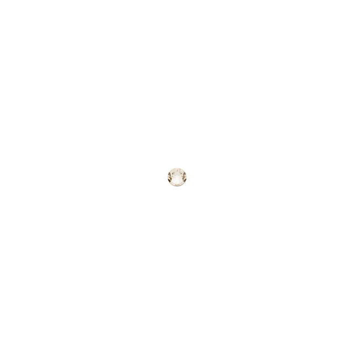 PRESTIGE Crystal, #2058 Round Flatback Rhinestone SS5, Light Silk (1 Piece)
