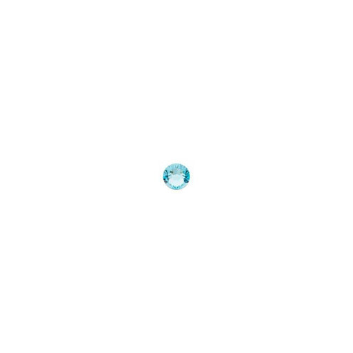 PRESTIGE Crystal, #2058 Round Flatback Rhinestone SS5, Light Turquoise (1 Piece)