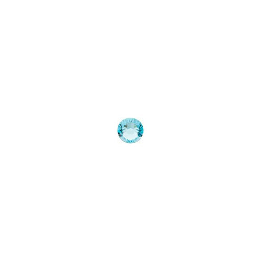 PRESTIGE Crystal, #2058 Round Flatback Rhinestone SS7, Light Turquoise (1 Piece)