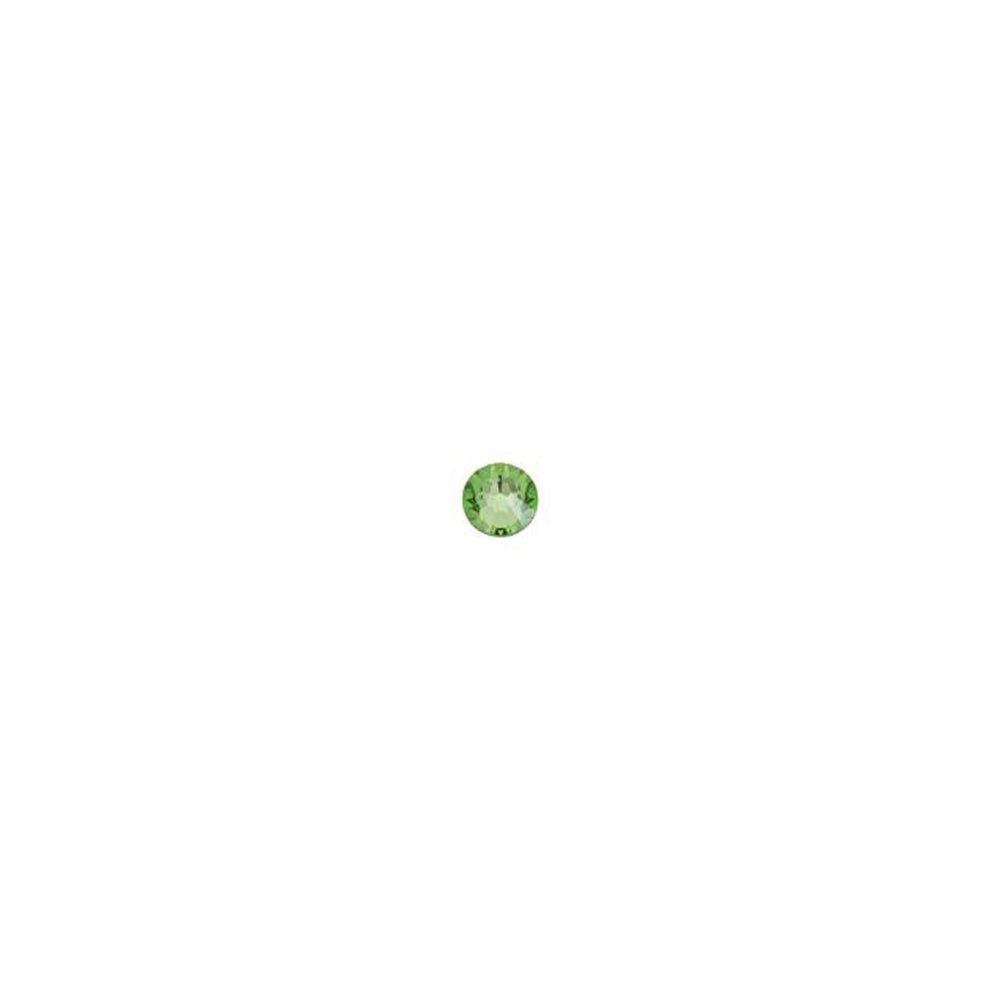 PRESTIGE Crystal, #2058 Round Flatback Rhinestone SS5, Peridot (1 Piece)