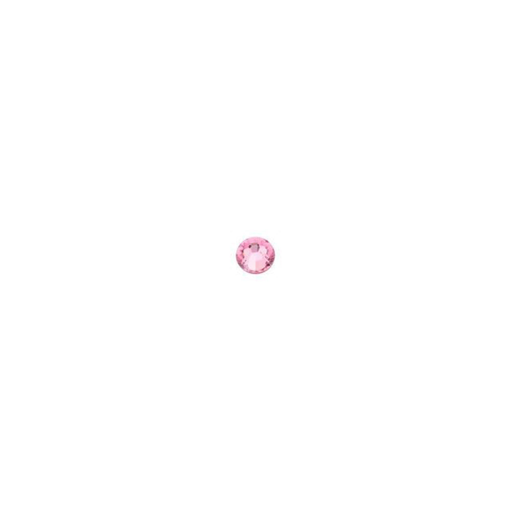 PRESTIGE Crystal, #2058 Round Flatback Rhinestone SS5, Light Rose (1 Piece)